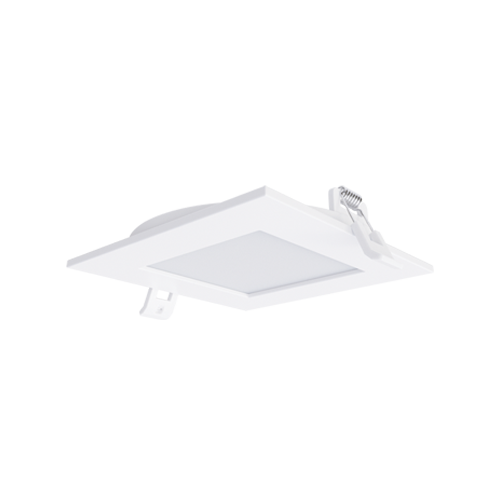 Portor 4″ Square Slim Recessed Downlight, 9W, 27K/30K/35K/40K/50K, 120V - PT-DLS2-S-4I-9W-5CCT