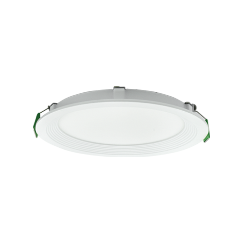 Portor 6″ Round Slim Baffle Recessed Downlight 12W,  27K/30K/35K/40K/50K, 120V - PT-DLSB-R-6I-12W-5CCT-3
