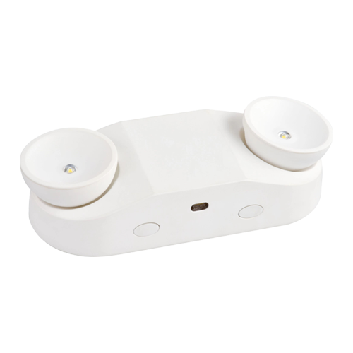 Portor Round Double Head Emergency Light 1.2W, 120-277V - PT-EML-R