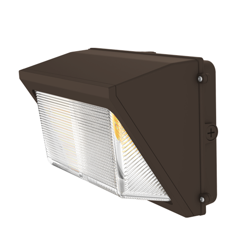 Portor Half Cut-off Wall Pack 45W/60W/75W, 3000K/4000K/5000K, 120-277V - PT-WPH-75-3CP-4