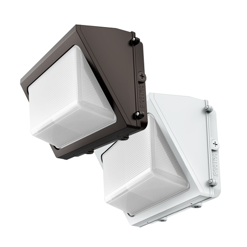 Portor No Cut-Off Wall Pack 45W/60W/75W, 3000K/4000K/5000K, 120-277V, Bronze Finish – PT-WPH3-LW-3CP