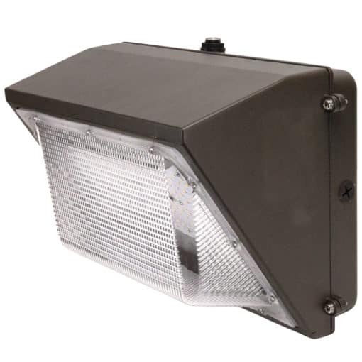 TCP LED Wall Pack 35/45/55W CCT Selectable 120-277V – TWPUZDB1CCT