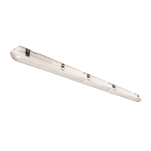 TCP LED Vapor Tight Fixture 4FT 18/23/28/32W CCT Selectable 120-277V – VTF4UZDSW2CCT